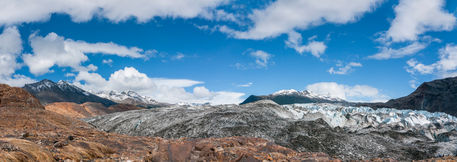 Gletscher-panorama