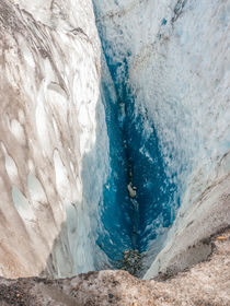 Gletscherspalte by Steffen Klemz