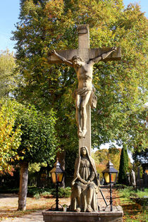 Kruzifix im Kapellenfriedhof Bad Kissingen von Mellieha Zacharias