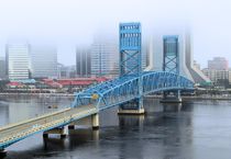 Jacksonville in the Fog von O.L.Sanders Photography