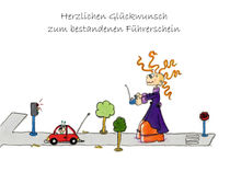 Das drollige Julchen : Glückwunsch zum Führerschein by Monika Blank-Terporten