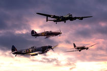 Battle of Britain Memorial Flight by James Biggadike
