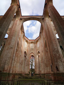 Ruine der Klosterkirche Dargun von Sabine Radtke