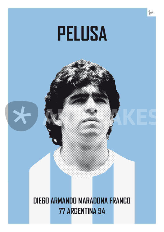 Details about   Legend Diego Armando Maradona Football Super Star Great 20 Print Art Silk Poster 