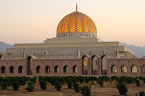 Kuppel der Sultan Qaboos Moschee, Oman von gfc-collection