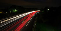 Lichtzieher auf der Autobahn by Dennis Stracke