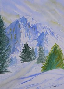 Impression of Mt. Hood 2 by Warren Thompson