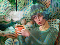 Coffee in the Green Room von Alma  Lee