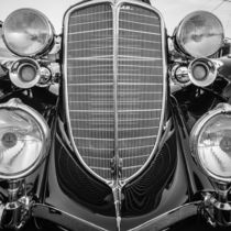 front of a classic car by digidreamgrafix