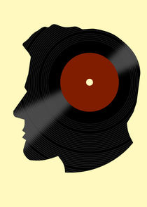Vinyl Records - DJ - RETRO MUSIC LOVER von Denis Marsili
