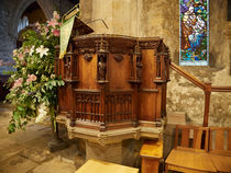 St Andrew's Church Pulpit by Louise Heusinkveld