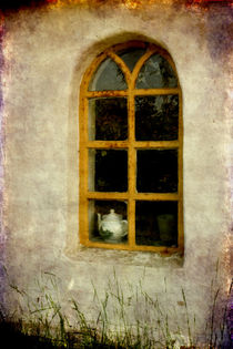 Mühlenfenster mit Teepott von freedom-of-art