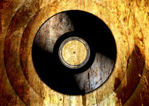 Vinyl Record Rusty Vintage - RETRO MUSIC DJ! von Denis Marsili