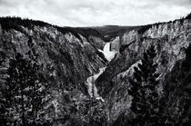 Lower Falls of the Yellowstone River by Ken Dvorak