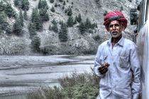 Rajasthani Man In Gangotri von rainbowsculptors