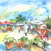 Market in Saint Martin by Miki de Goodaboom