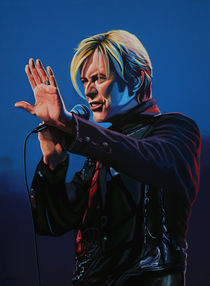 David Bowie painting 2 by Paul Meijering