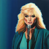Deborah Harry of Blondie painting by Paul Meijering