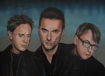 Depeche Mode painting by Paul Meijering