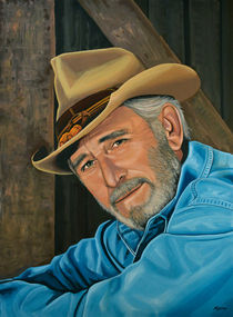 Don Williams painting by Paul Meijering