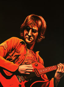 John Lennon painting by Paul Meijering