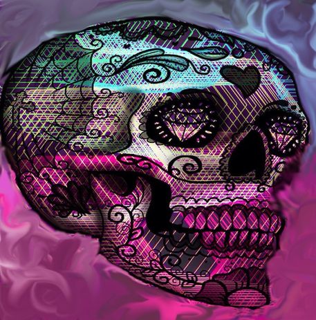 Colorful-skull