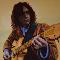 Neil Young painting von Paul Meijering