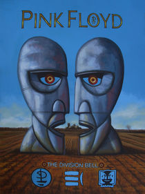Pink Floyd The Division Bell painting von Paul Meijering