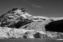 Spegazzini glacier, Argentina, b/w by travelfoto