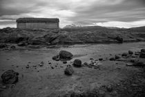 Landscape Seacoast, Bodo, north norway, b/w by travelfoto