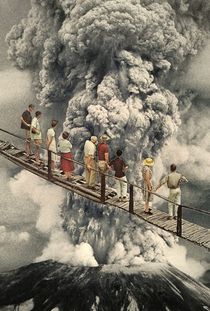 the eruption... by Hugo Barros