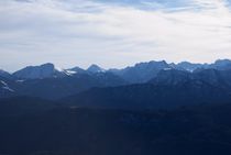 Bergkette in den Alpen by Helge Raab