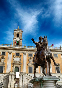 Marco Aurelio statue by Roberto Giobbi