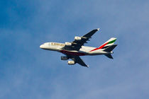 Emirates A380 von David Pyatt