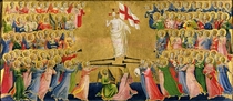 Christ Glorified in the Court of Heaven von Fra Angelico
