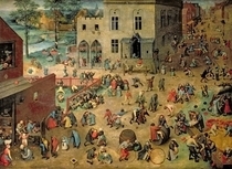 Kinderspiel von Pieter Brueghel the Elder