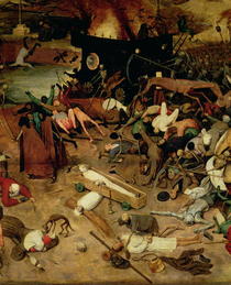 Triumph of Death, detail of the central section by Pieter Brueghel the Elder