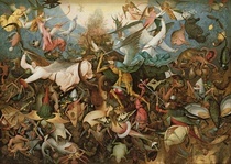 Sturz der Engel von Pieter Brueghel the Elder