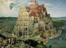 Tower of Babel, 1563 by Pieter Brueghel the Elder
