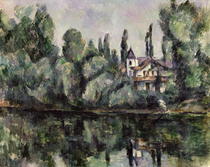 Am Ufer der Marne von Paul Cezanne