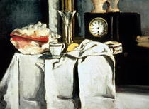 The Black Marble Clock by Paul Cezanne