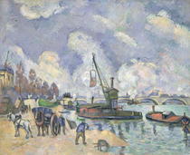 Quai de Bercy by Paul Cezanne