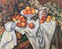 Äpfel und Orangen von Paul Cezanne