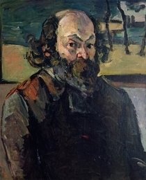 Selbstbildnis von Paul Cezanne