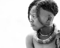 Profile of Himba Girl by Matilde Simas