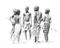 Himba Boys in a Circle  by Matilde Simas