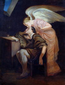 The Dream of the Poet or, The Kiss of the Muse by Paul Cezanne
