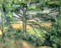 The Large Pine by Paul Cezanne