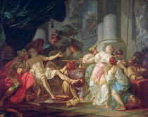 Der Tod des Seneca von Jacques Louis David