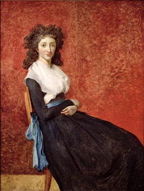 Portrait of Madame Charles-Louis Trudaine (1769-1802) c.1791-92  by Jacques Louis David
